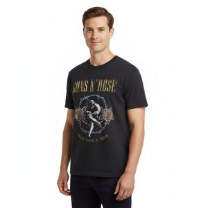 Guns N' Roses Shirt Mens XL‎ Black Sweet Child O' Mine Graphic Band Tee Rock Y2K